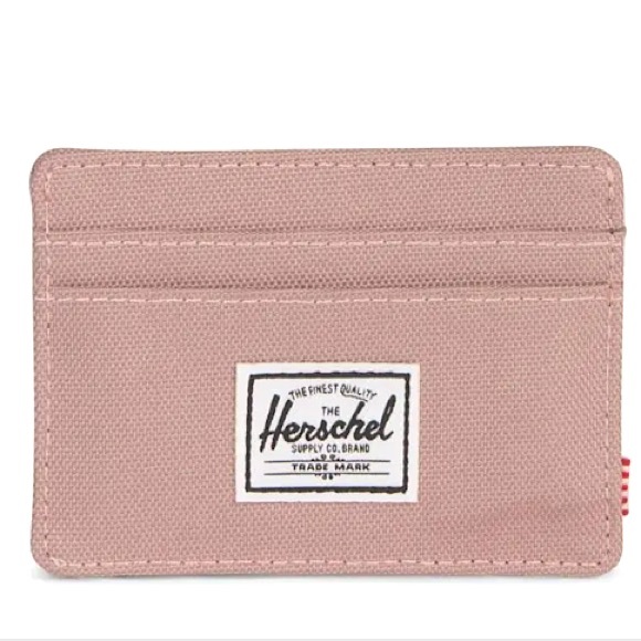 Herschel Charlie Wallet in Ash Rose - EUC - Picture 1 of 3